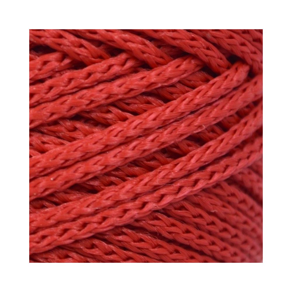 Полипропиленовый шнур Macrame Popyarn, красный (007)