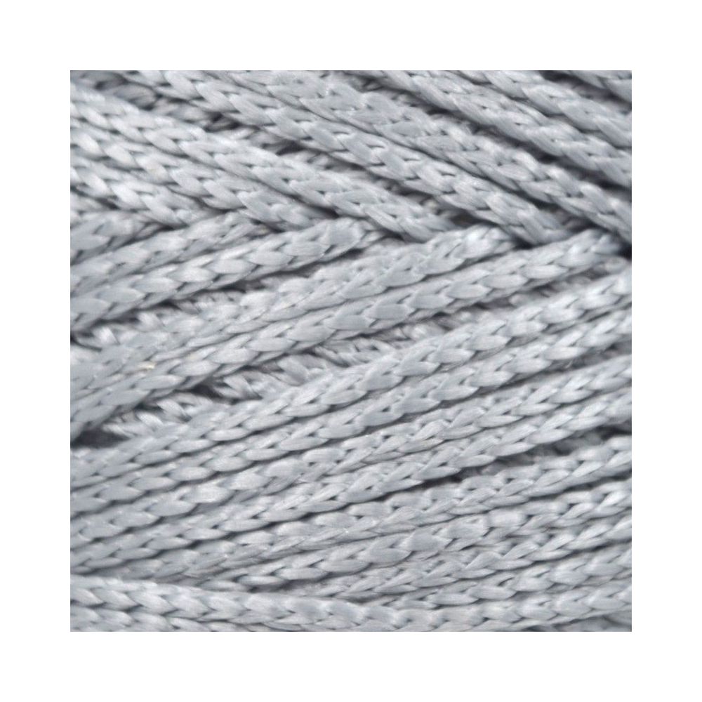 Polypropylene Cord Macrame Popyarn, silver (002)