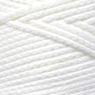 Полипропиленовый шнур Macrame Popyarn, белый (011)