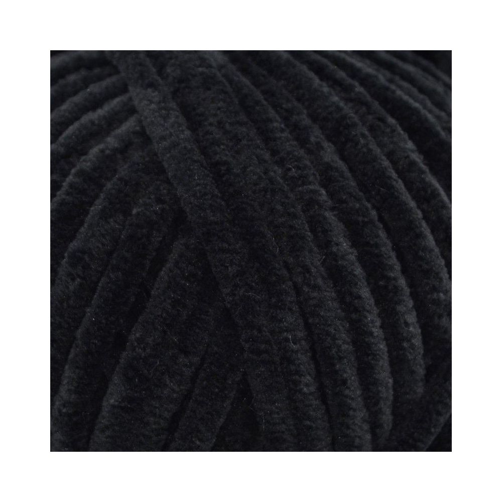 Пряжа Popyarn Velvet чорний (025)
