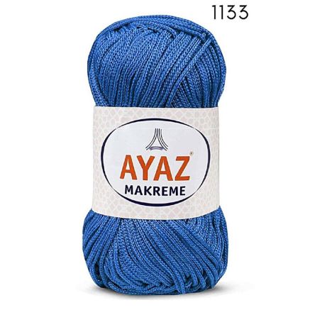 Makreme Ayaz polypropylene cord, bright blue (1133)