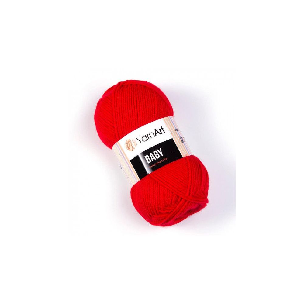Yarn YarnАrt Baby red (156) Yarn YarnАrt Baby red (156)
