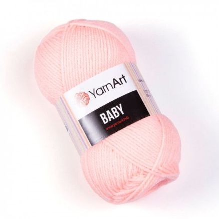 Yarn YarnАrt Baby light apricot (204)