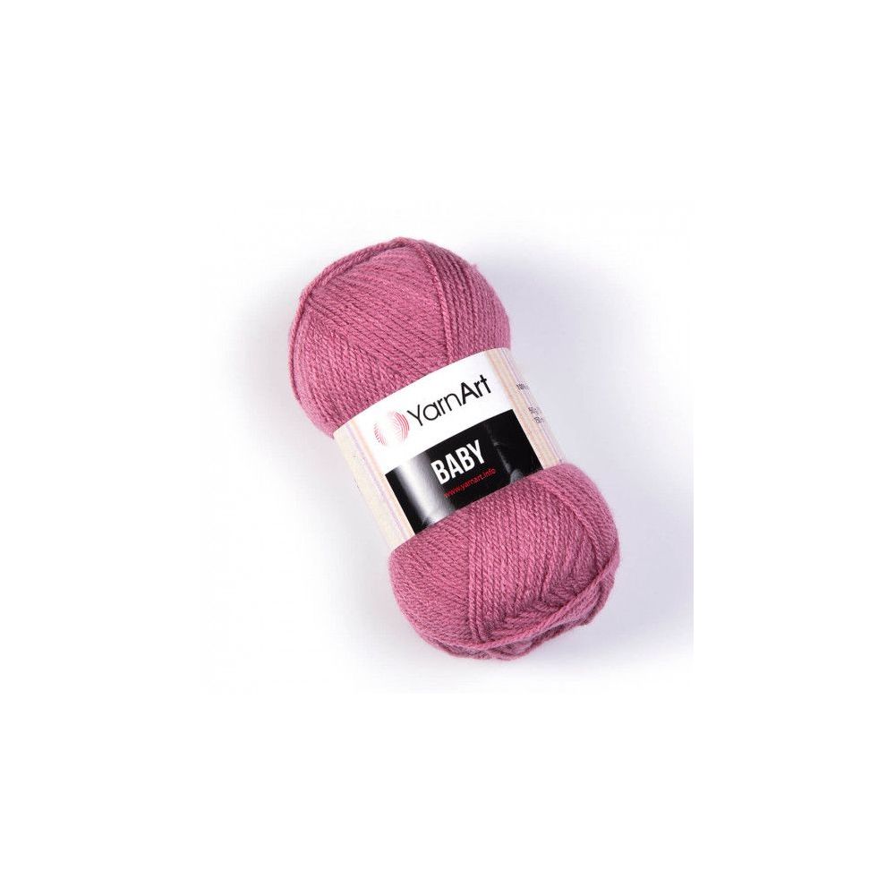 Yarn YarnАrt Baby dark pink (3017) Yarn YarnАrt Baby dark pink (3017)