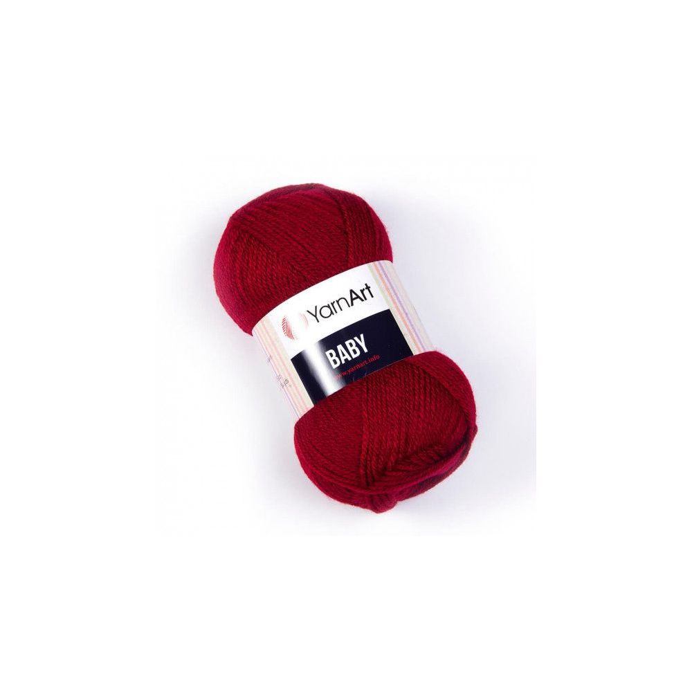 Пряжа YarnАrt Baby бордовий (3024) Пряжа YarnАrt Baby бордовий (3024)