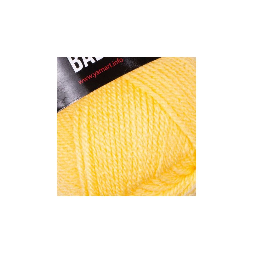 Yarn YarnАrt Baby soft yellow (315)