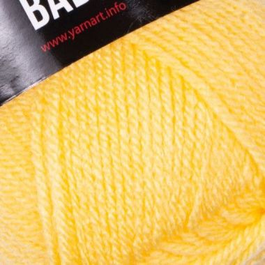 Yarn YarnАrt Baby soft yellow (315)