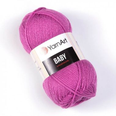 Пряжа YarnАrt Baby сиренево-розовый (560)