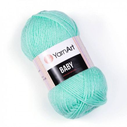 Yarn YarnАrt Baby mint (623)
