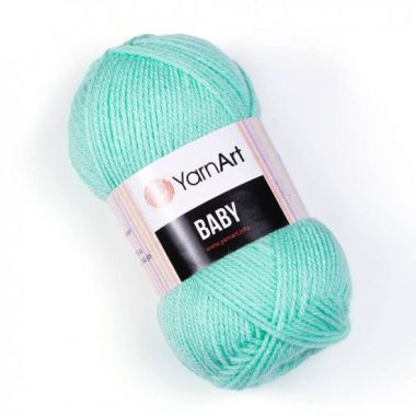 Пряжа YarnАrt Baby м'ятний (623)