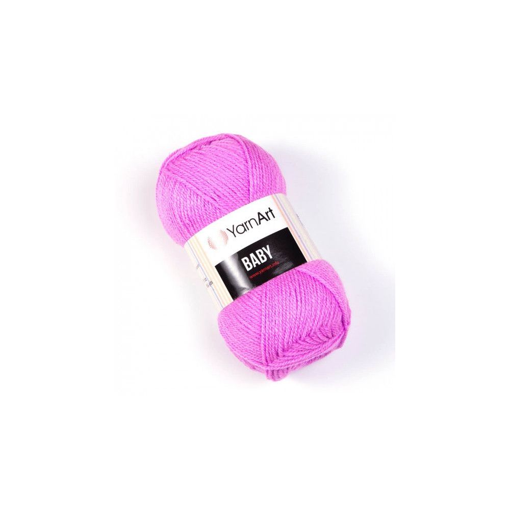 Yarn YarnАrt Baby pink-lilac (635) Yarn YarnАrt Baby pink-lilac (635)