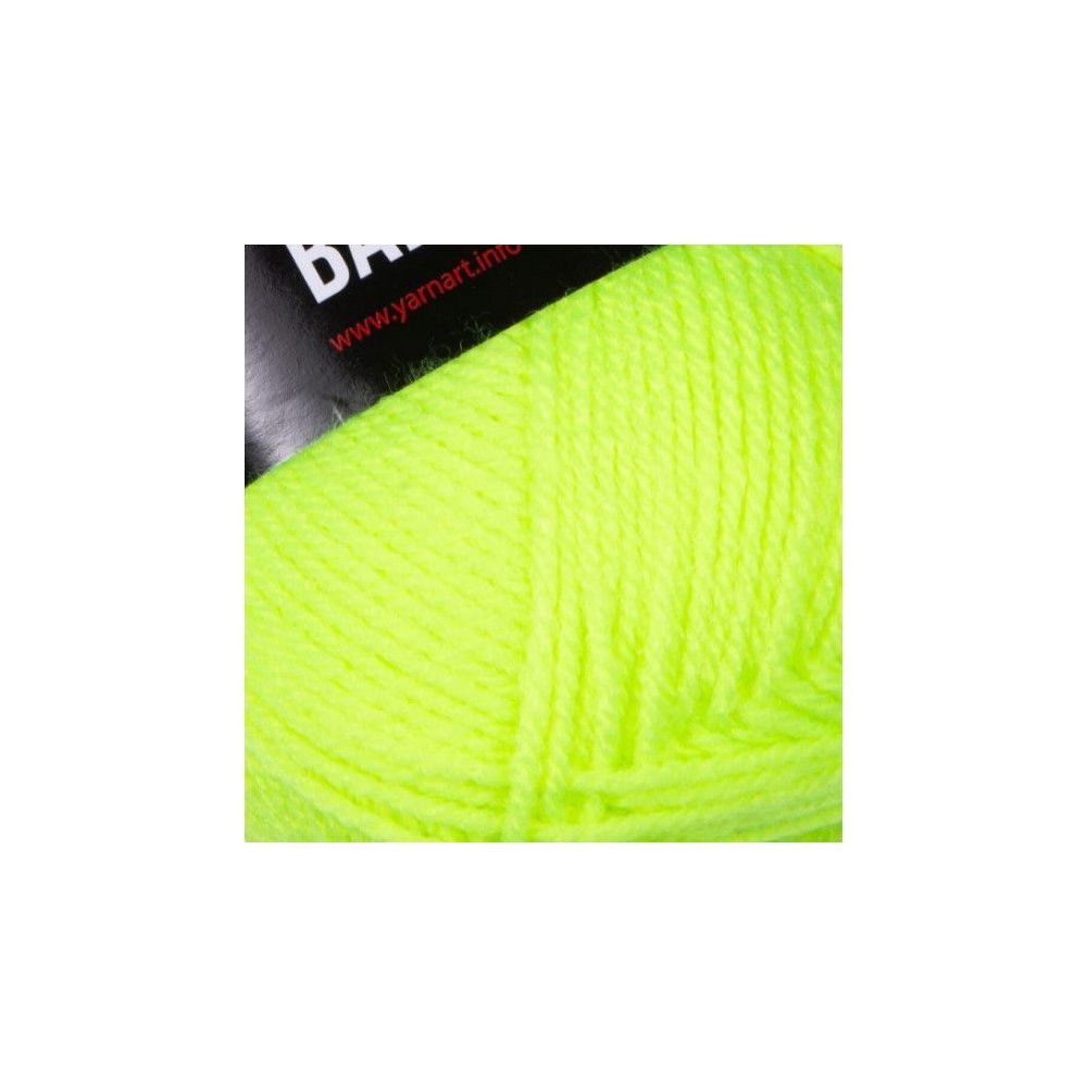 Yarn YarnАrt Baby bright green neon (8232)