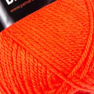 Yarn YarnАrt Baby bright orange (8279)
