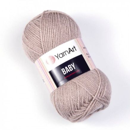 Yarn YarnАrt Baby ash pink (857)