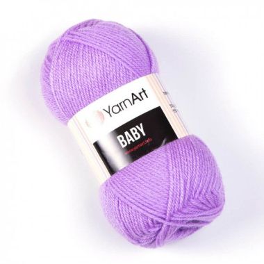 Пряжа YarnАrt Baby бузковий (9560)