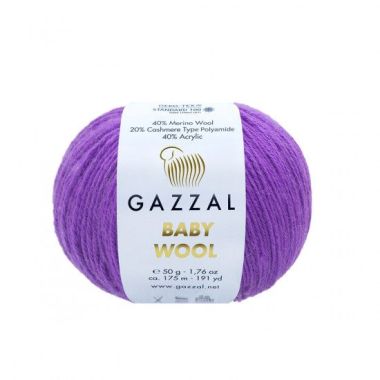 Пряжа Gazzal Baby Wool фиолетовый (815)