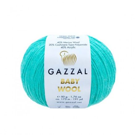 Yarn Gazzal Baby Wool tiffany (832)