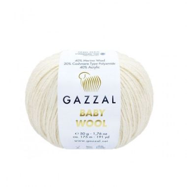 Пряжа Gazzal Baby Wool карамельный беж (839)