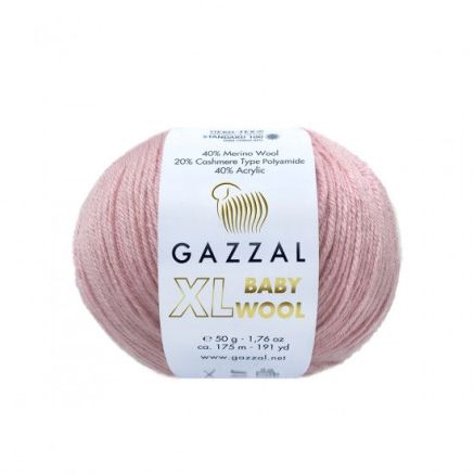 Yarn Gazzal Baby Wool XL pink (828)