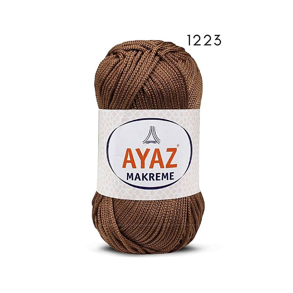 Полипропиленовый шнур Makreme Ayaz, коричневый (1223) Полипропиленовый шнур Makreme Ayaz, коричневый (1223)