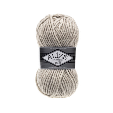 Пряжа Alize Superlana Maxi нежный беж (152)