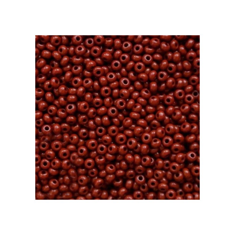 Preciosa beads №10/0, 50 g, natural brown (13600/211) Preciosa beads №10/0, 50 g, natural brown (13600/211)