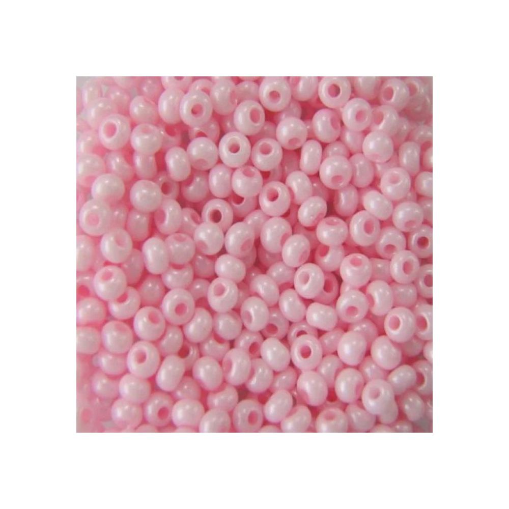 Preciosa beads №10/0, 50 g, pearl soft pink (16298/262) Preciosa beads №10/0, 50 g, pearl soft pink (16298/262)