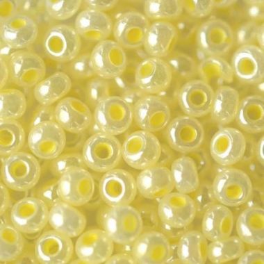 Preciosa beads №10/0, 50 g, pearl lemon (37186/520)