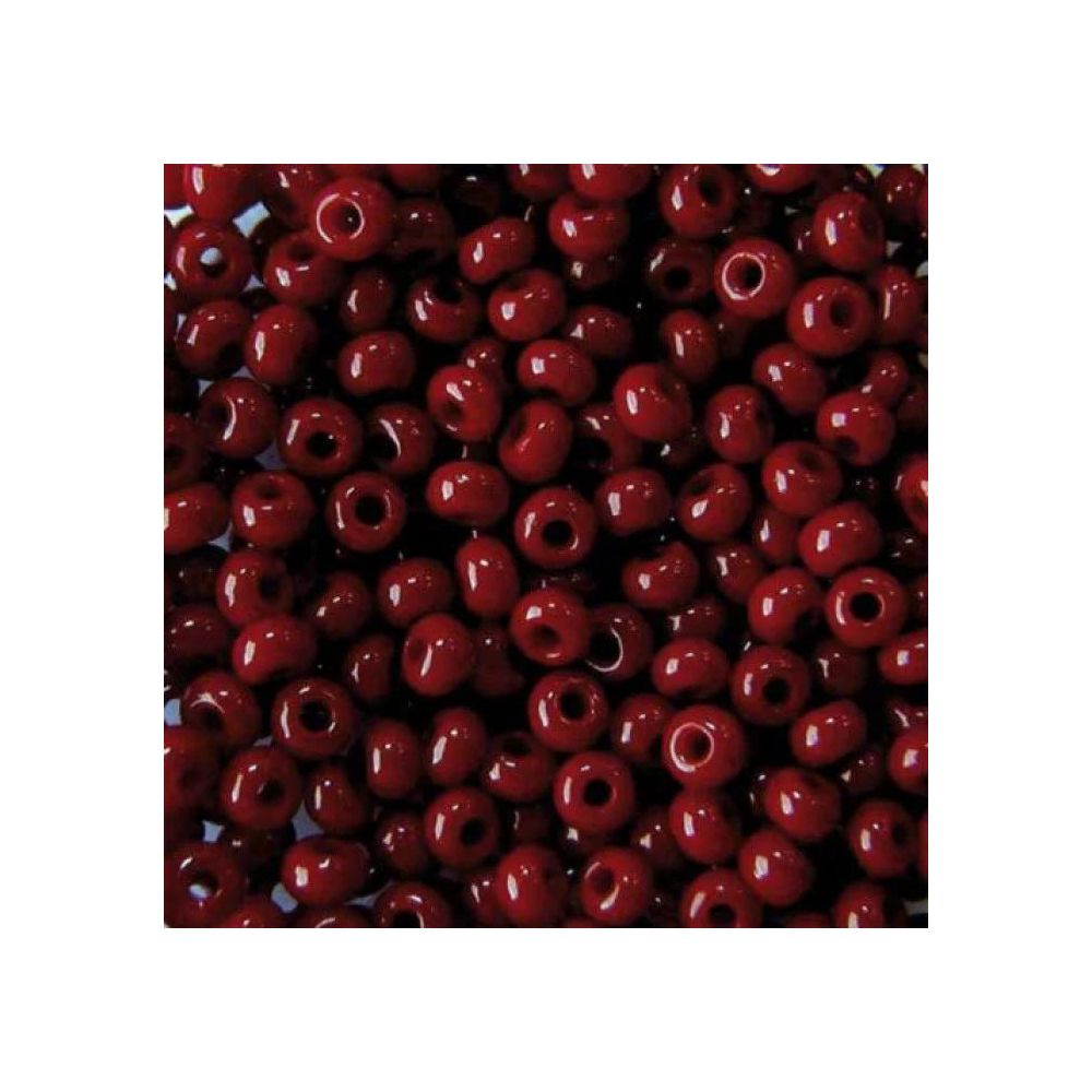 Preciosa beads №10/0, 50 g, natural cherry (93310/249) Preciosa beads №10/0, 50 g, natural cherry (93310/249)