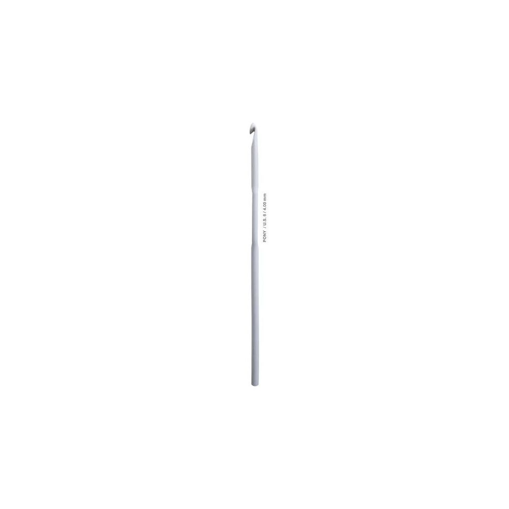 Crochet hook Pony 4 mm, 15 cm, aluminum (45609)