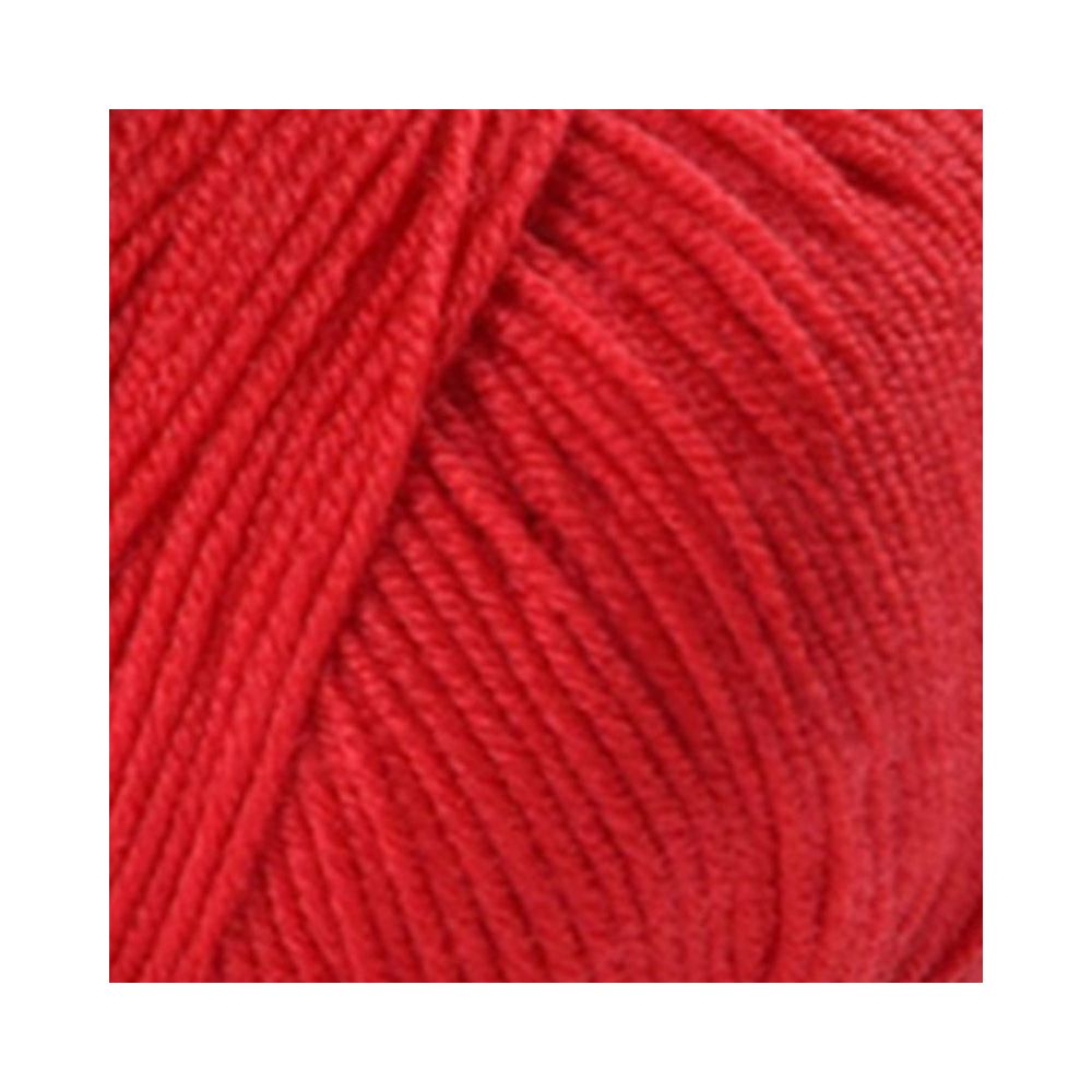 Merino wool yarn DONNINA Fibranatura, red (21-13)