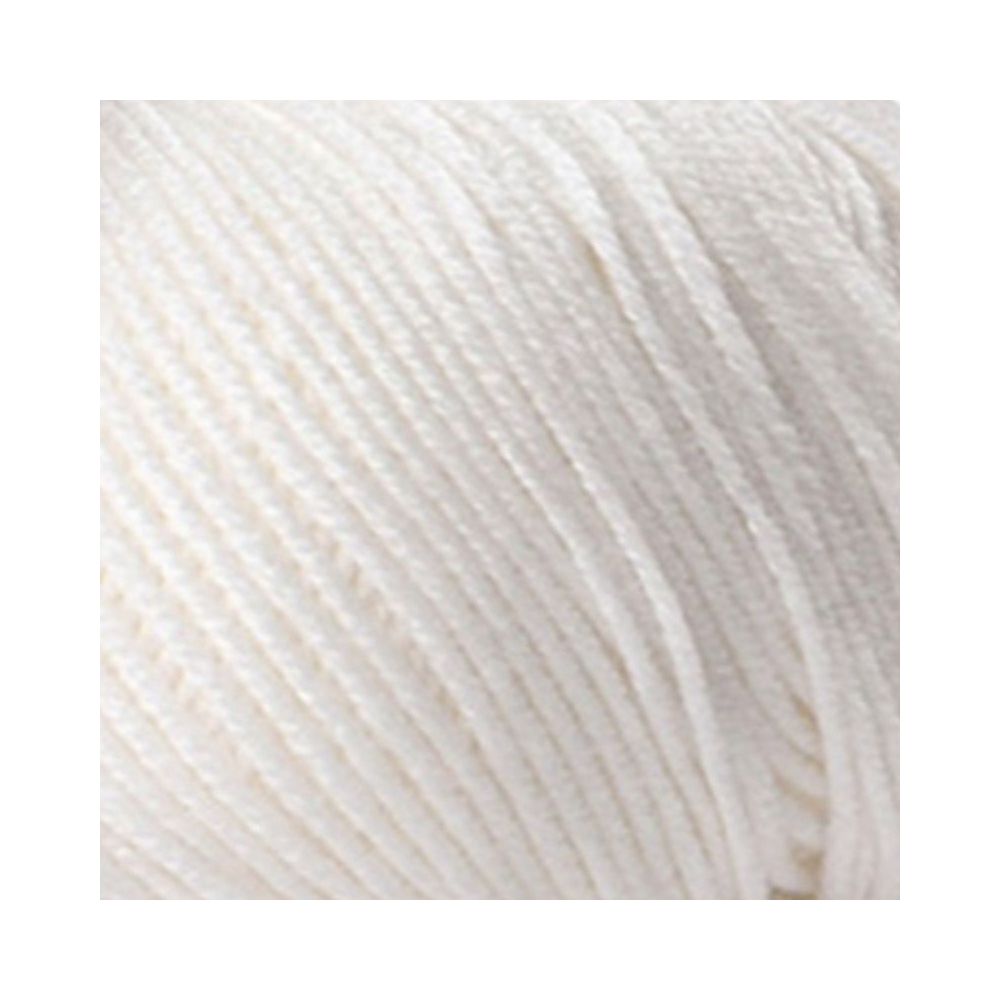 Merino wool yarn DONNINA Fibranatura, milky (21-02)