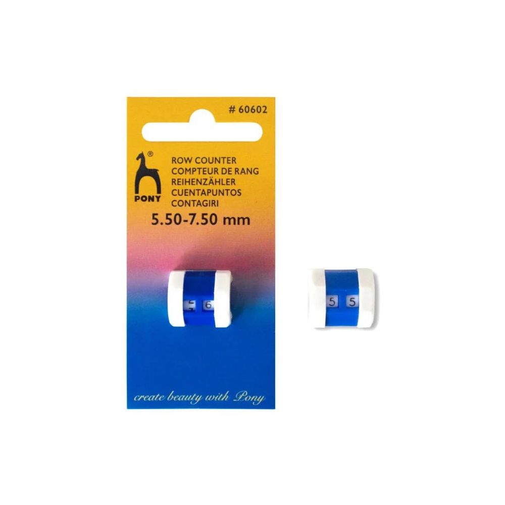 Row counter large 5.5-7.5 mm, Pony (60602) Row counter large 5.5-7.5 mm, Pony (60602)