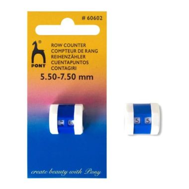 Row counter large 5.5-7.5 mm, Pony (60602)