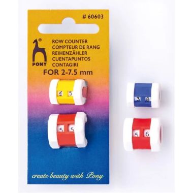 Row counters small and large 2-7.5 mm, Pony (60603)