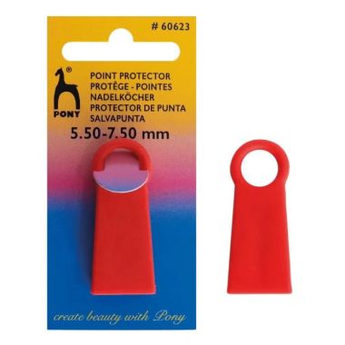 Plastic tip for knitting needles, large, Pony (60623)