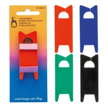 Holders (spools) for thin yarn 10 pcs., Pony (60624)