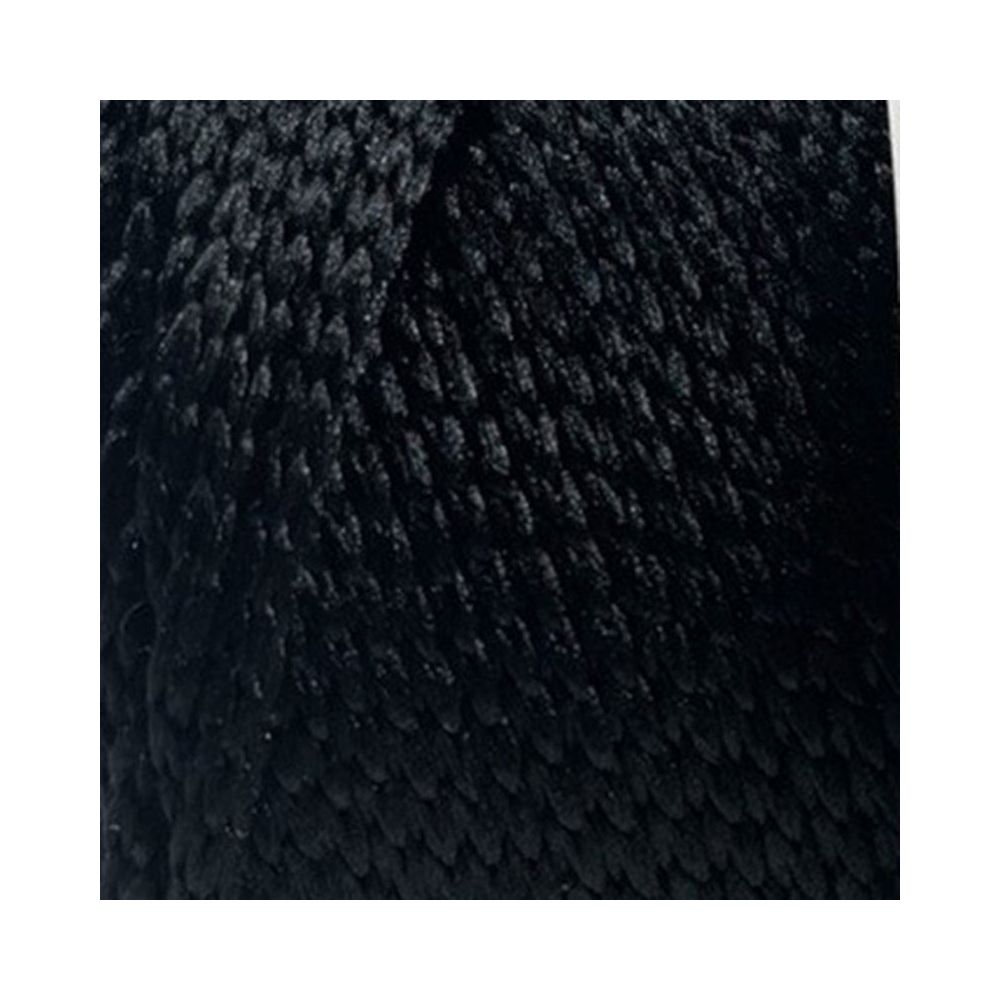 Polypropylene cord Macrame Lux, black (840)