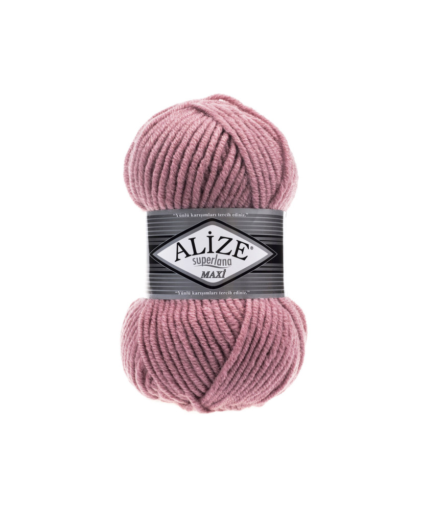 Yarn Alize Superlana Maxi dark powder (204) Yarn Alize Superlana Maxi dark powder (204)
