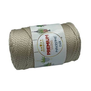Полипропиленовый шнур Macrame Lux, теплый беж (805)