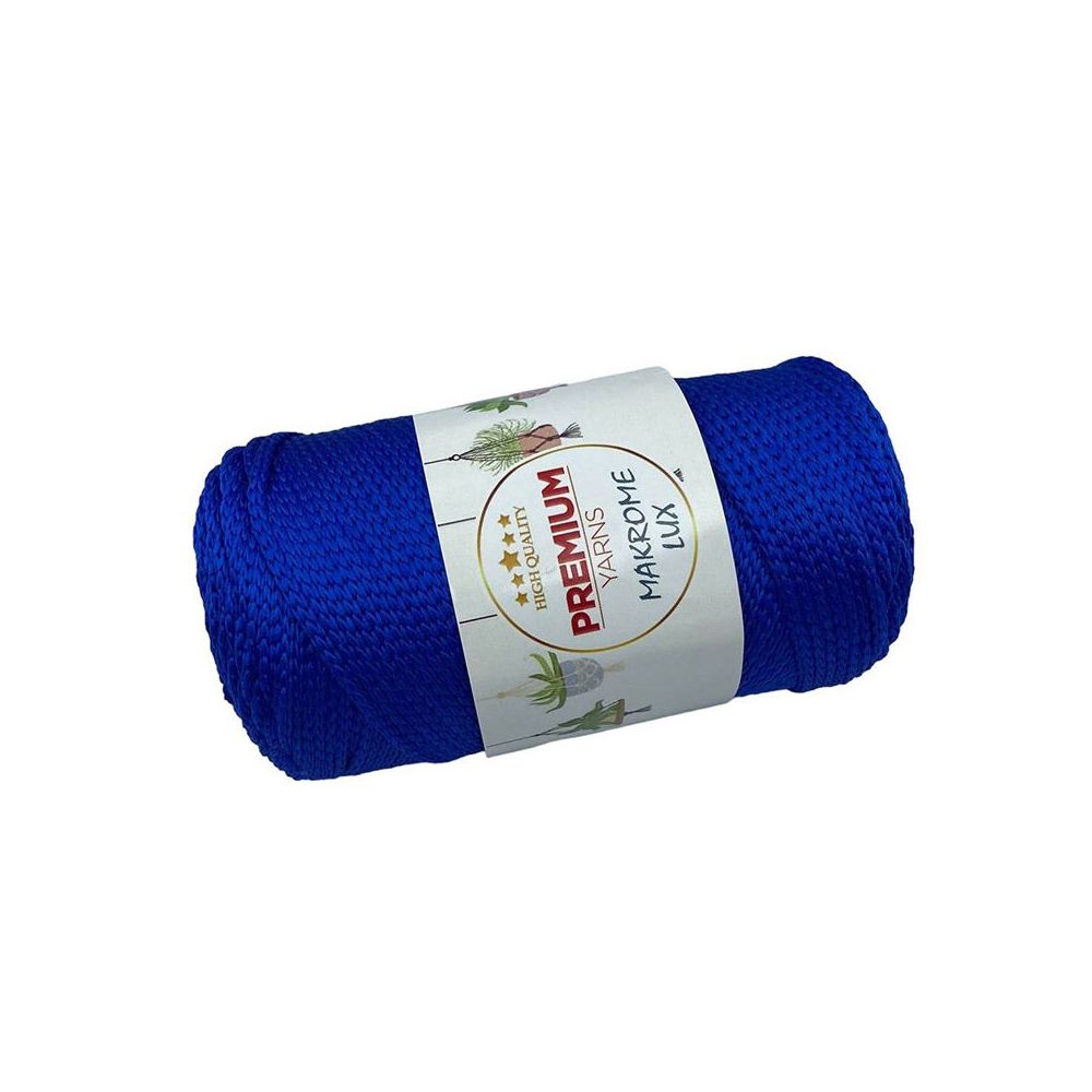 Полипропиленовый шнур Macrame Lux, электрик (829) Полипропиленовый шнур Macrame Lux, электрик (829)