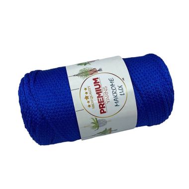 Полипропиленовый шнур Macrame Lux, электрик (829)