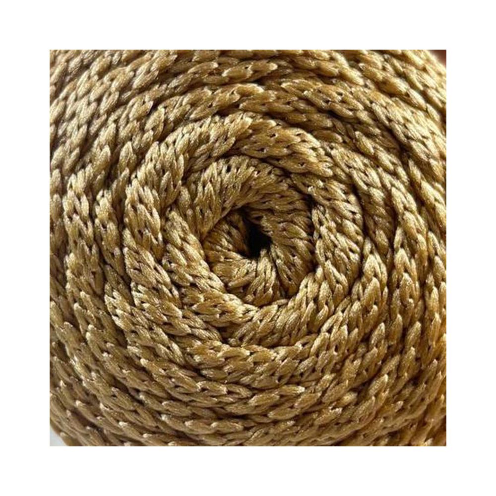 Polypropylene cord Macrame Lux, gold (831)