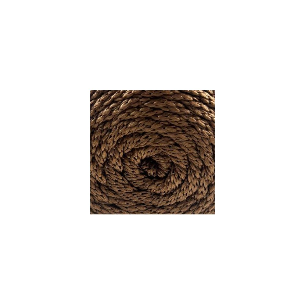 Polypropylene cord Macrame Lux, milk chocolate (833)