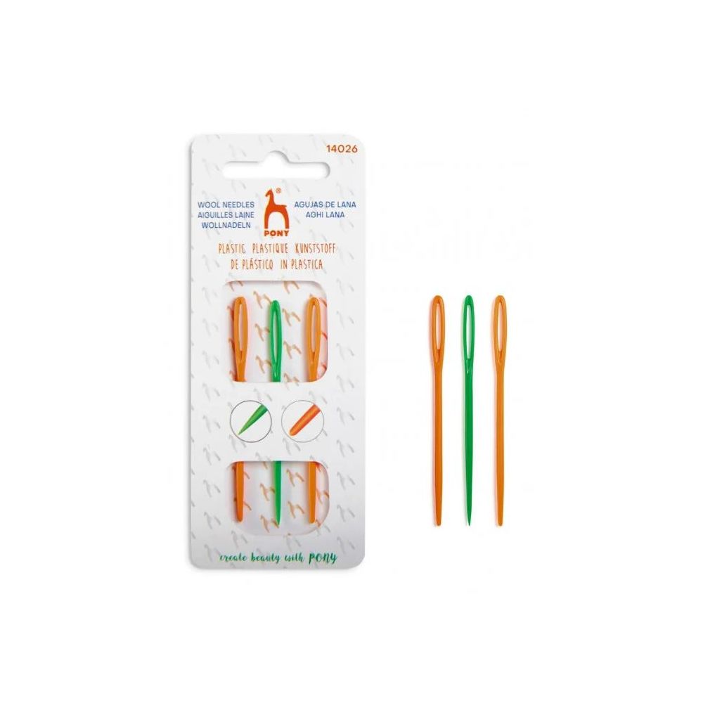 Tapestry needles 3 pcs., Pony (14026)