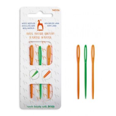 Tapestry needles 3 pcs., Pony (14026)