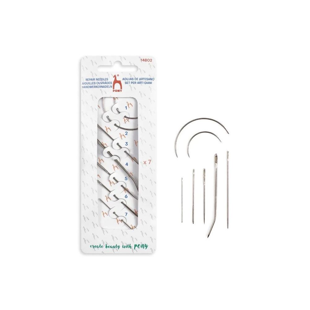 Repair kit of needles 7 pcs., Pony (14802) Repair kit of needles 7 pcs., Pony (14802)