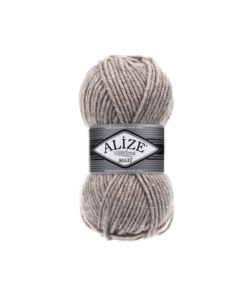 Yarn Alize Superlana Maxi hazelnut (207) Yarn Alize Superlana Maxi hazelnut (207)