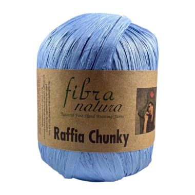 Raffia Fibranatura Raffia Chunky Cornflower (114-11)