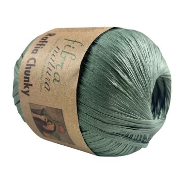 Raffia Fibranatura Raffia Chunky coniferous green (114-14)